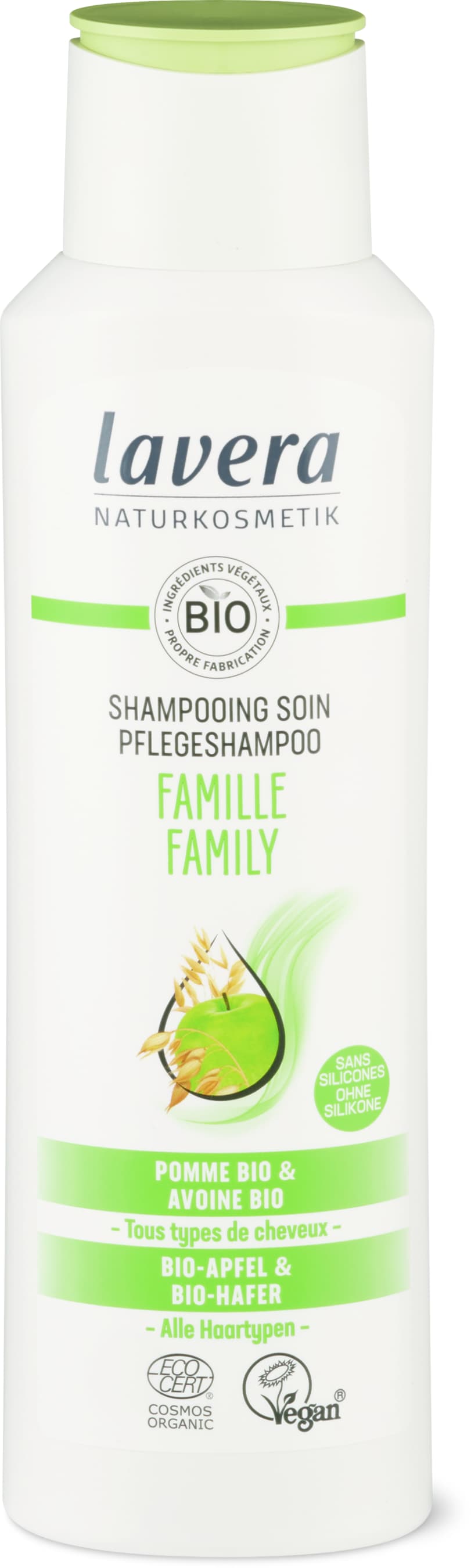 Familien Shampoo alle Haartypen, vegan